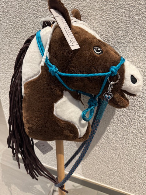 Knotenhalfter für Hobby Horse - Türkis