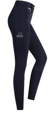 Silikonvollbesatzreithose Mesh-Design RidersTec® High Performance für Damen