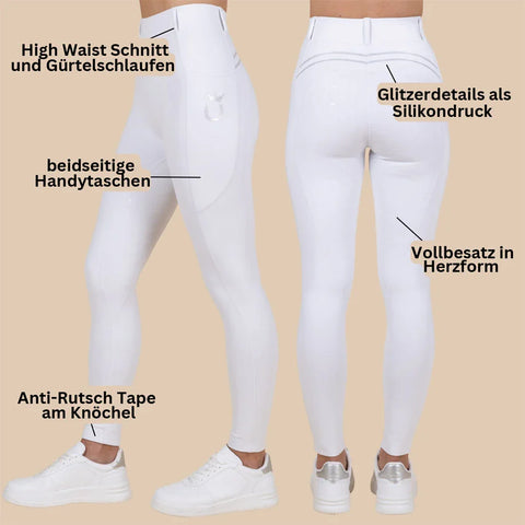 Royal Horsemen Turnier Reitleggings ChampionsWhite